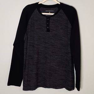 Hurley Exclusively for The Buckle Mens Henley SZ L